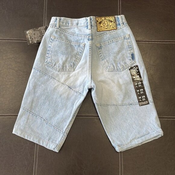 (13) 5ive Jungle & Co Women's Jean Shorts - Picture 7 of 8